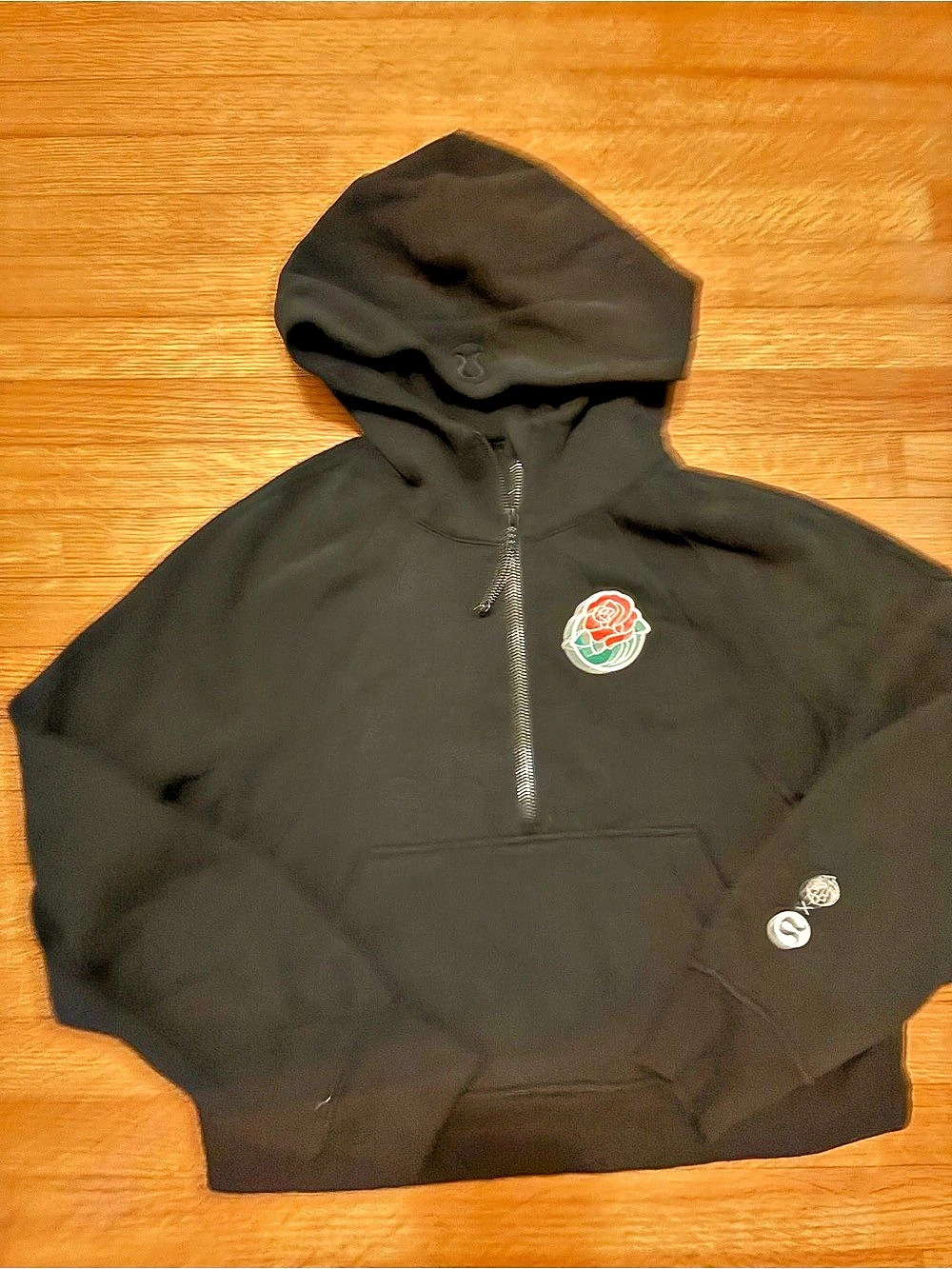 Lululemon Scuba Oversized Half-Zip Hoodie Black